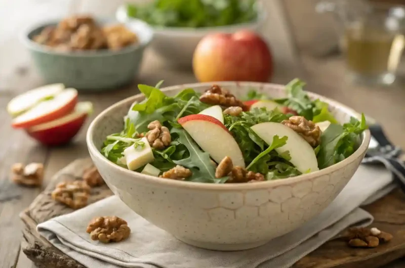 Apfel-Walnuss-Salat, der dich sofort begeistert